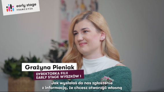 Grażyna Pieniak, franczyzobiorczyni Early Stage w Wyszkowie